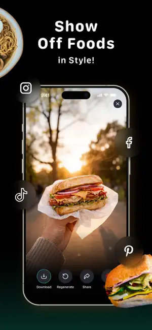 Lumera AI: Food Video Maker iPhone screenshot 4