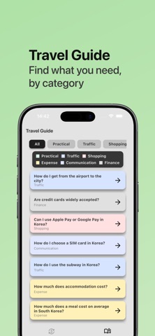 hoko - Korea Travel essential iPhone screenshot