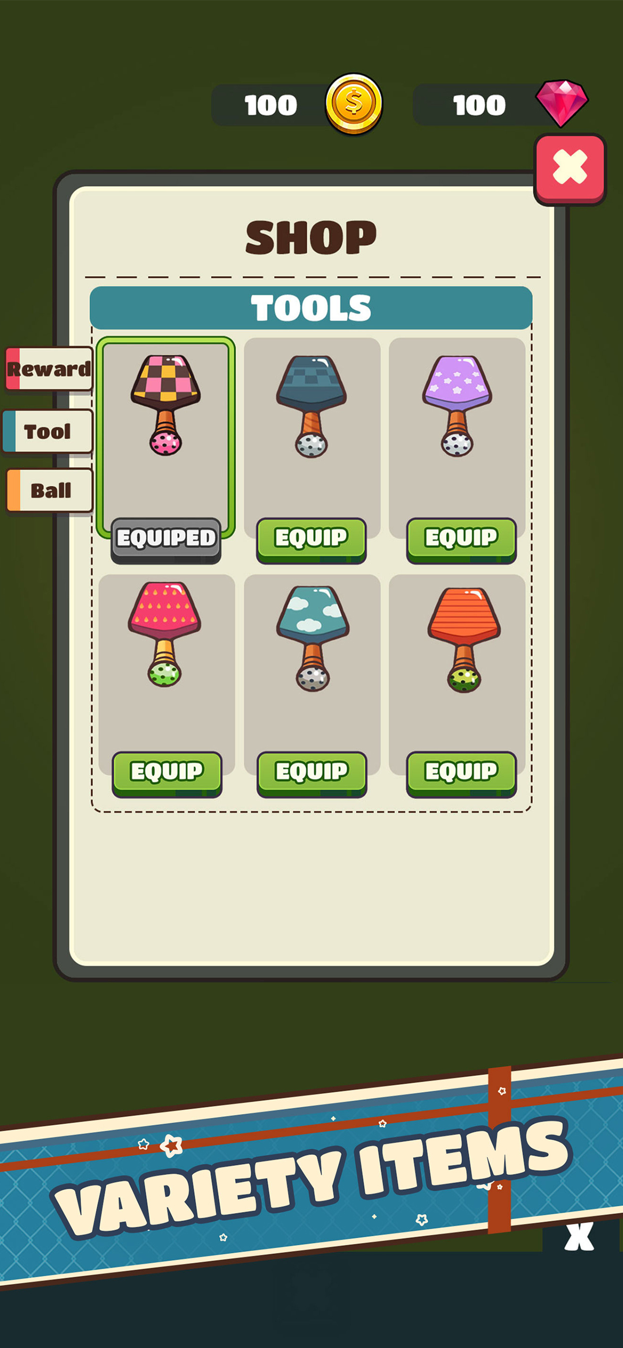 Racket Battle screenshot 4