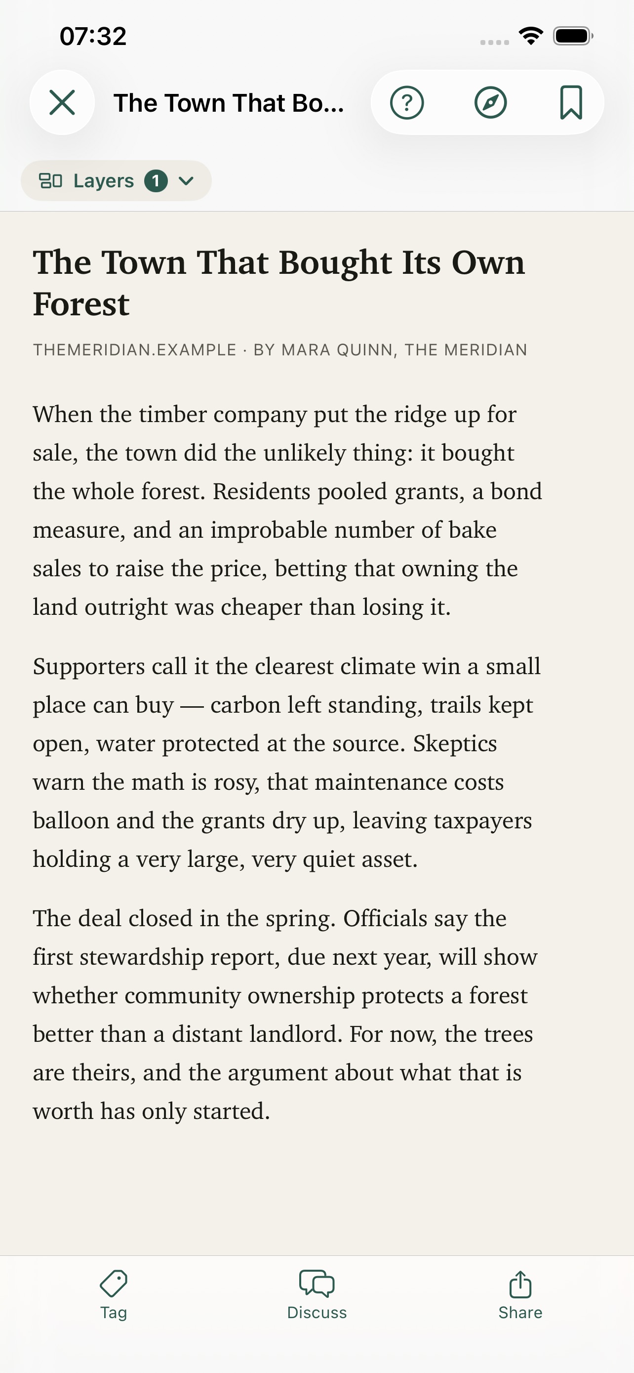 Screenshot 2 of NewsDiary