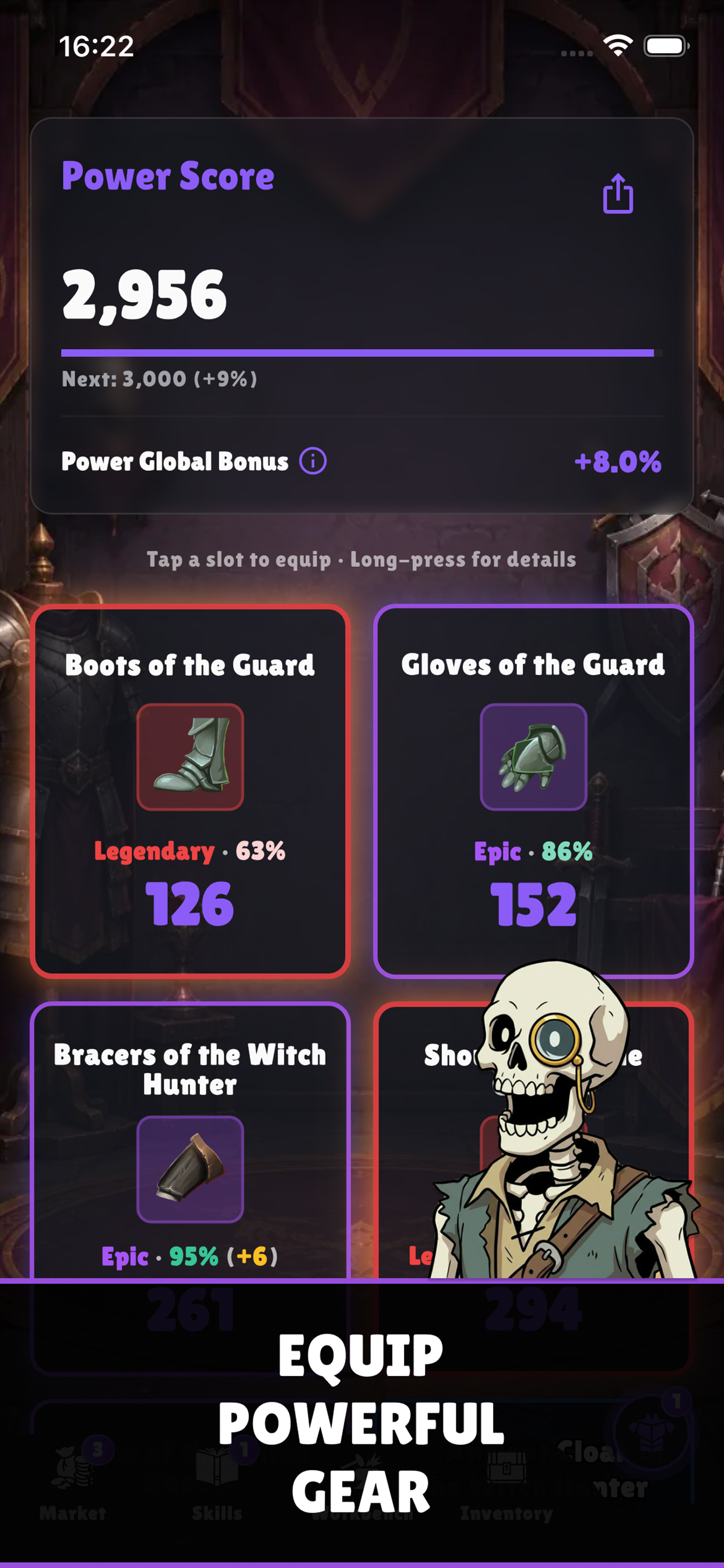 Necro Market: Loot Idle Games screenshot 5