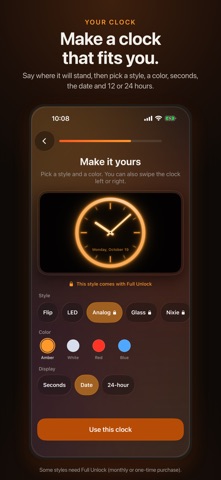 Lumi Clock: Flip Desk Clock Screenshot 10 of 10