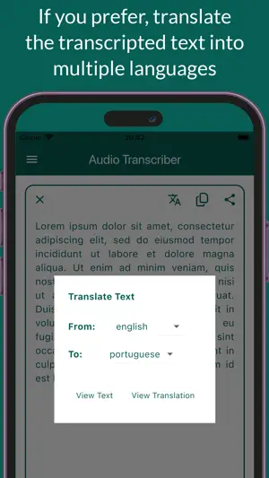 Transcriber: Audio to Text screenshot 3
