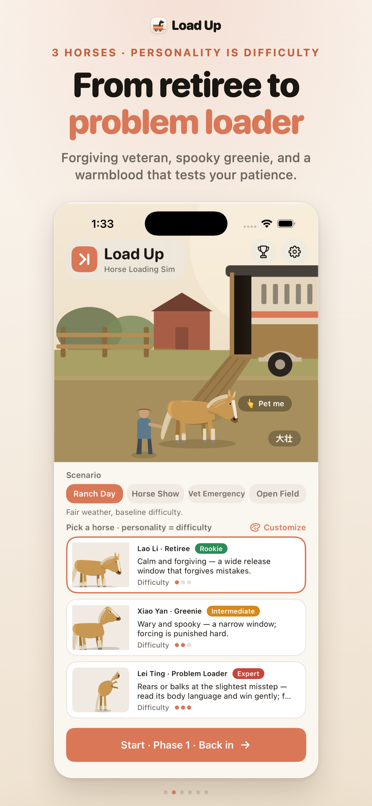 Load Up: Horse Loading Sim screenshot 2
