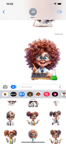 Girl Genius Stickers screenshot