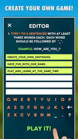 Broken Sentences: Grammar Game screenshot