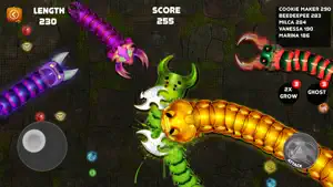 Slither Worms io - Snake Game screenshot 4