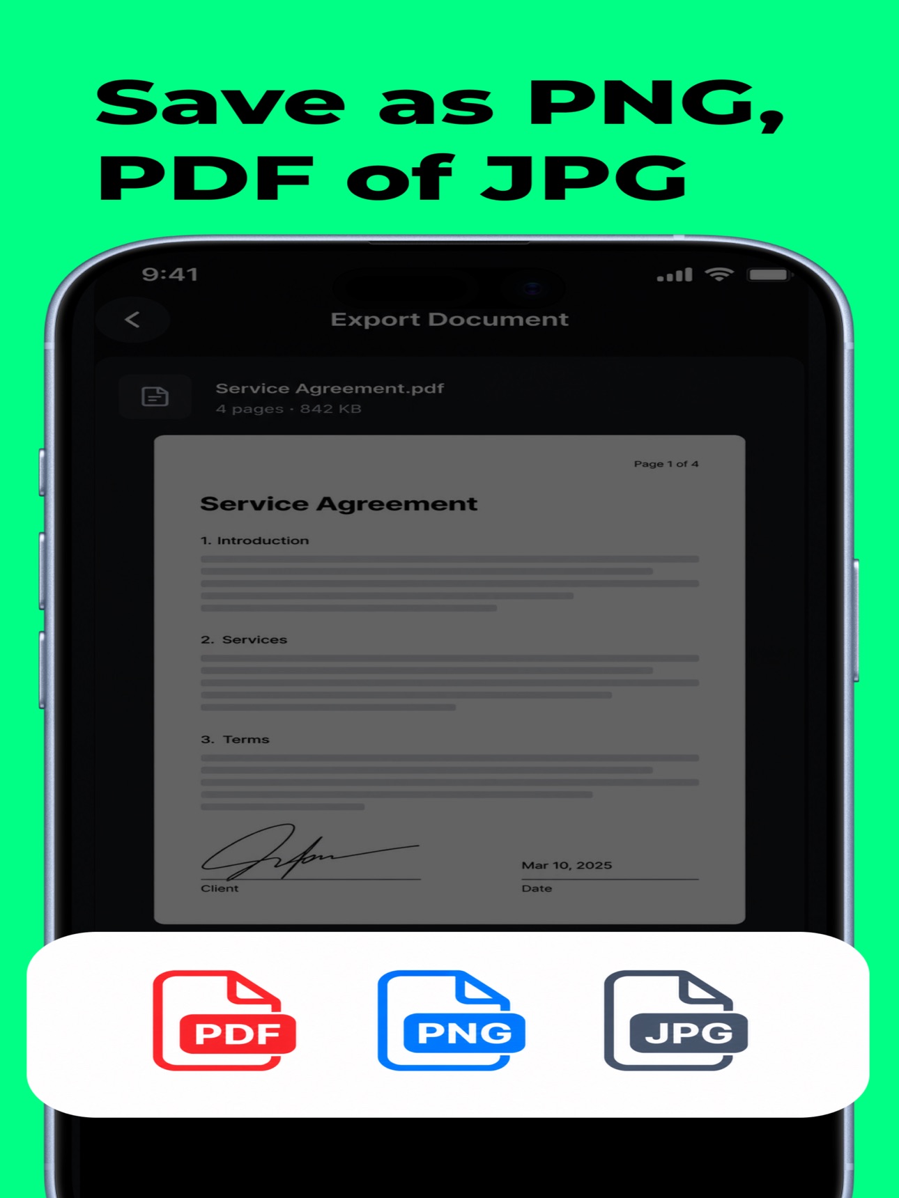 Screenshot 10 of Signature Scanner ► Esıgn App