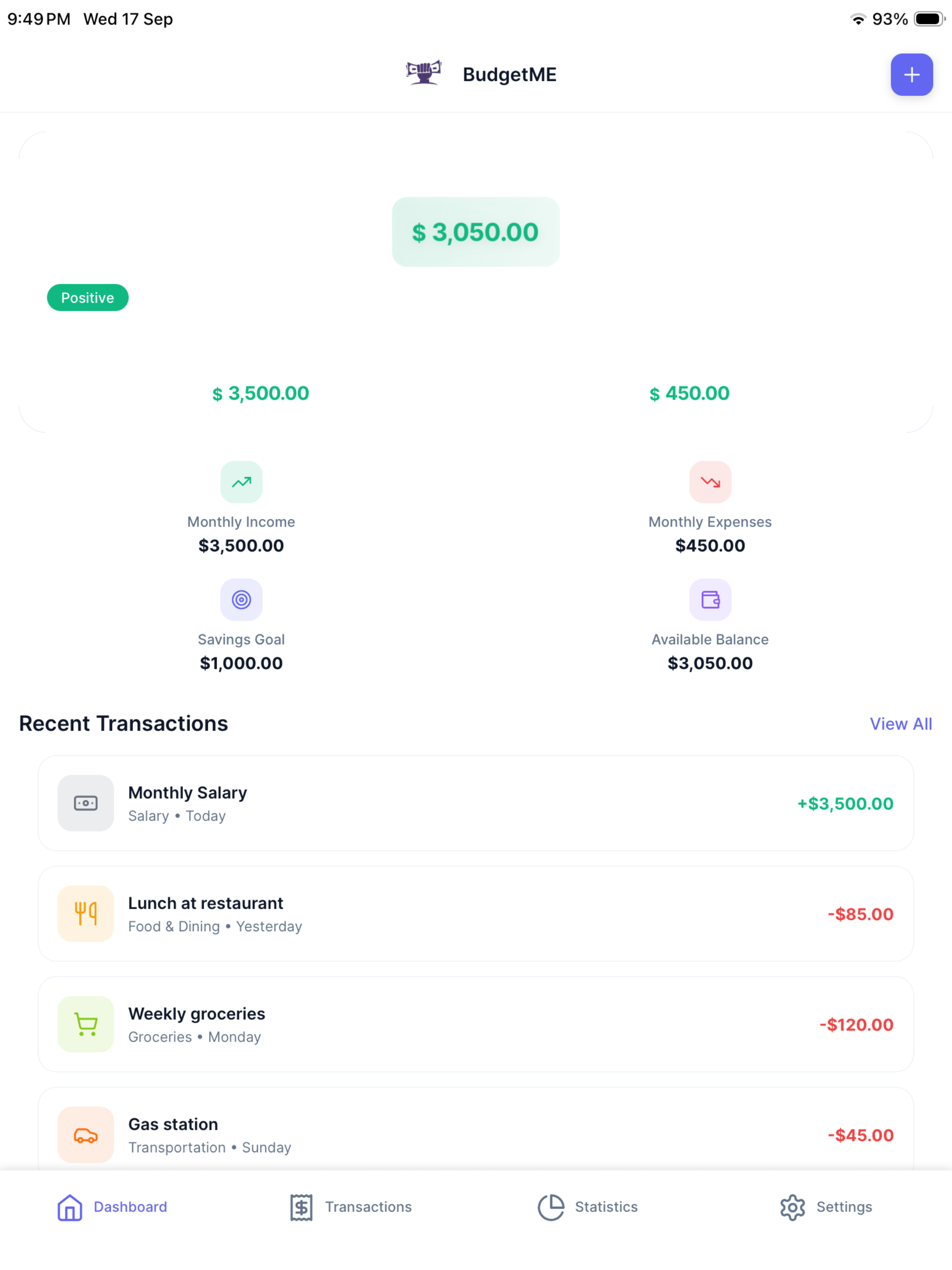 BudgetME - Personal Expenses screenshot 10