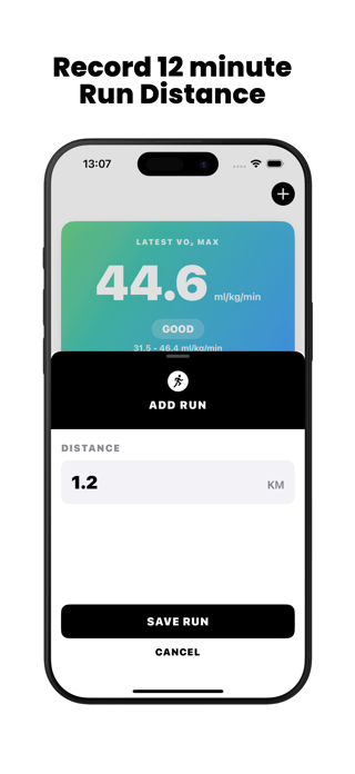 12 Minute VO2 Max Screenshot 2 of 3