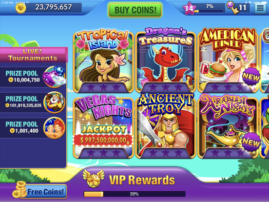Slots Vacation iPad app afbeelding 4
