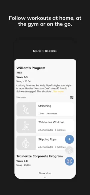 Mach 1 Barbell screenshot 3