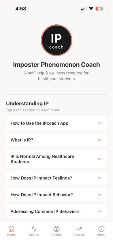 IPcoach screenshot 1