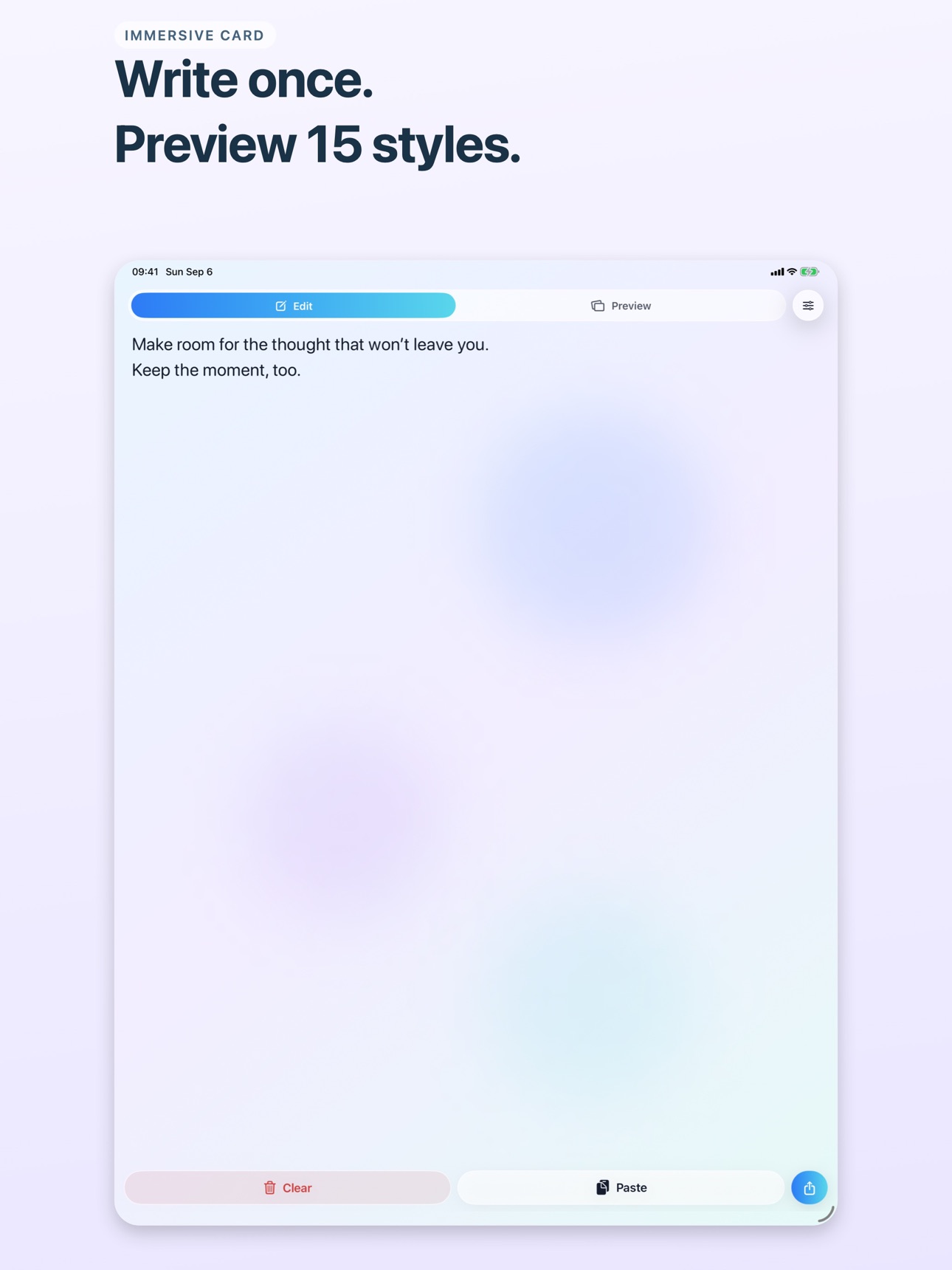 Screenshot 8 of Immersive Card