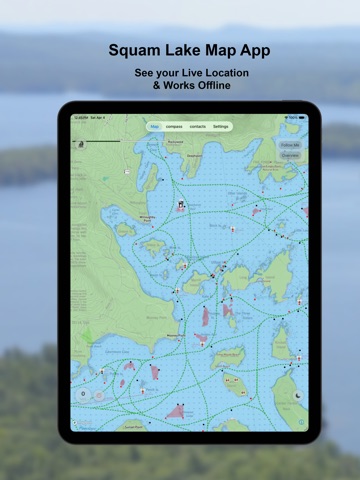 Squam Lake Map screenshot 8