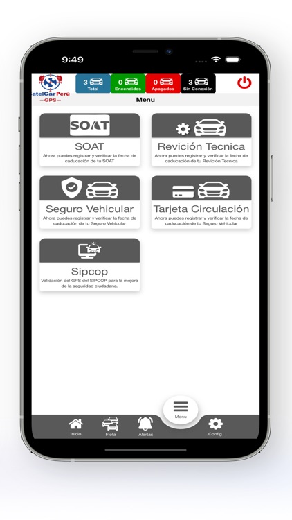 GPS Satelcom Peru screenshot-5