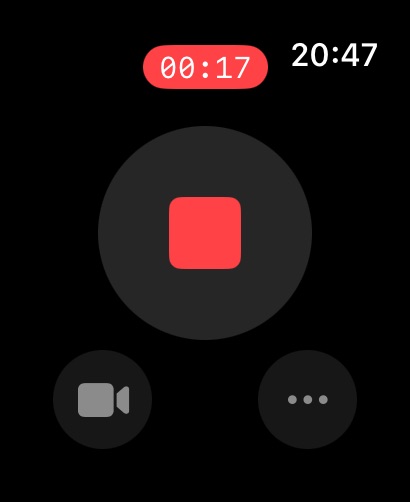Apple Watch screenshot
