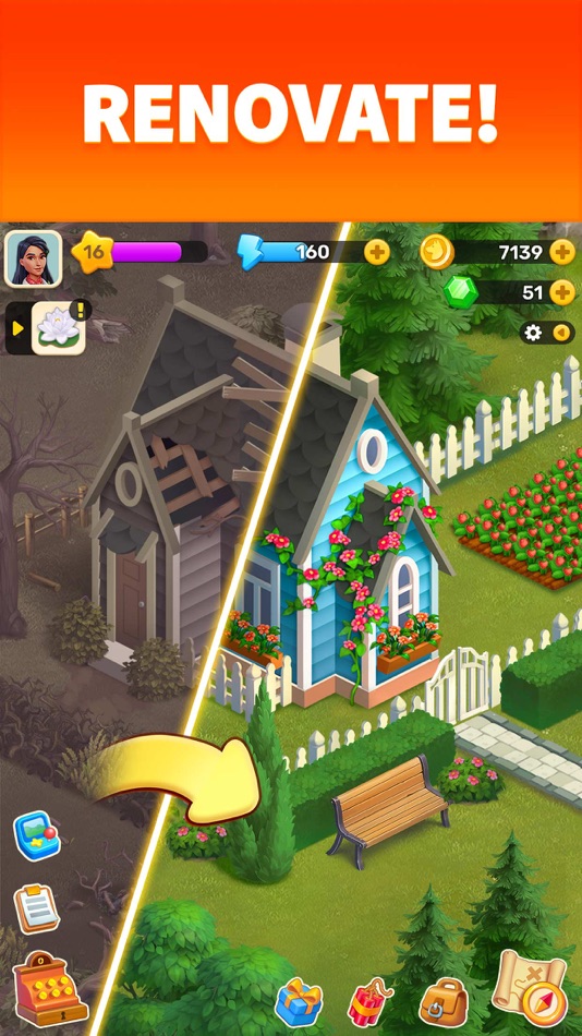 #7. Klondike Adventures: Farm Game (iOS) Bởi: VIZOR APPS LTD