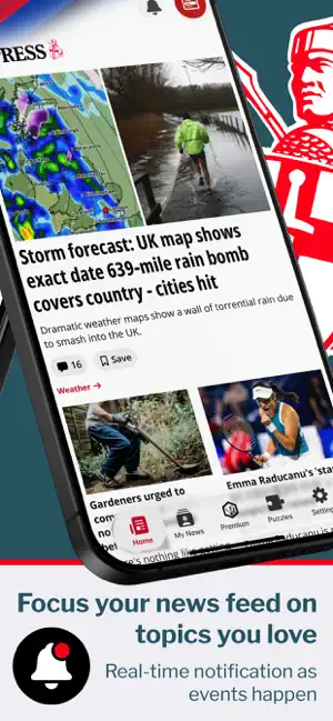 Daily Express iPhone screenshot 2
