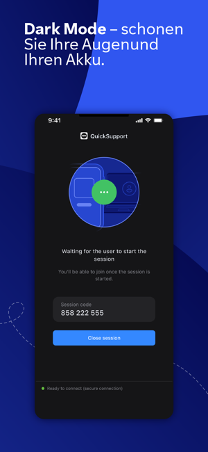 ‎TeamViewer QuickSupport Screenshot