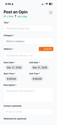 OPIN (Open+Invitation) Screenshot 3 of 6