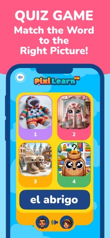 PixiLearn: Learn Spanish Screenshot 9 of 9