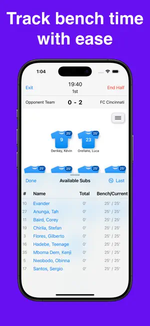 Sideline Pro screenshot 4