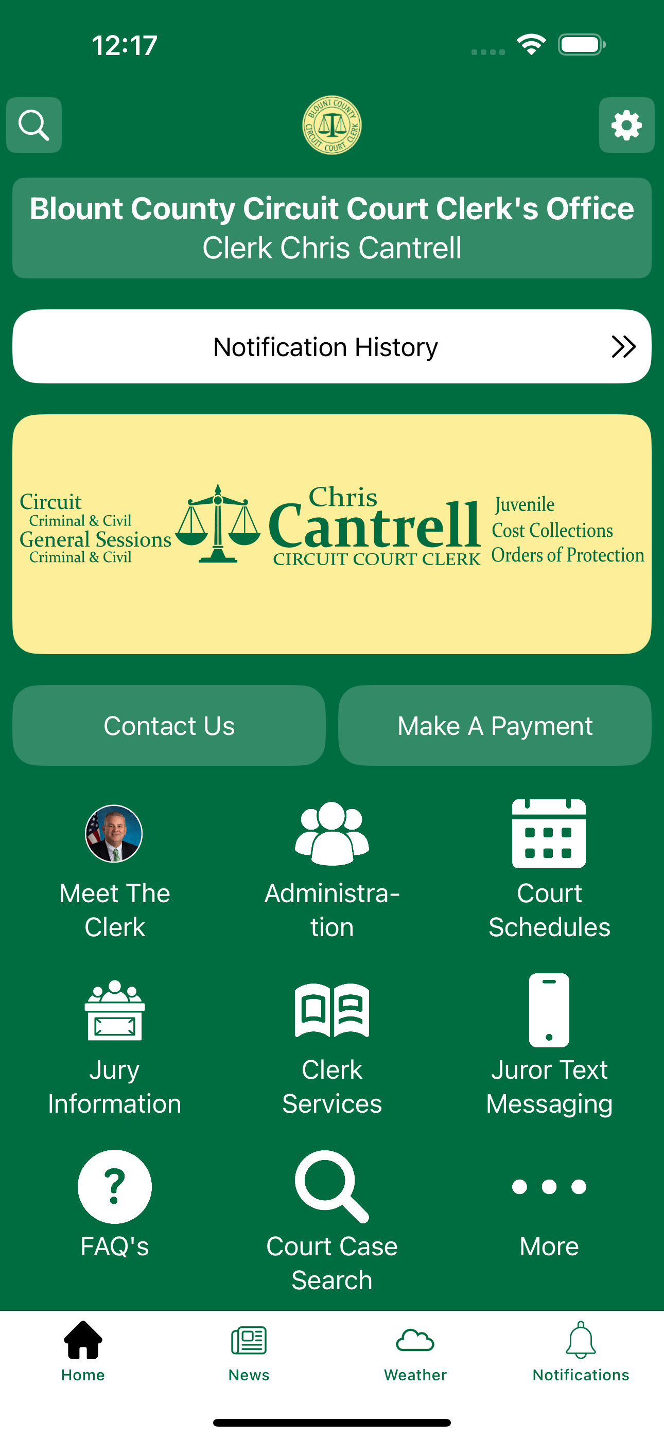 Blount Co. Circuit Court Clerk