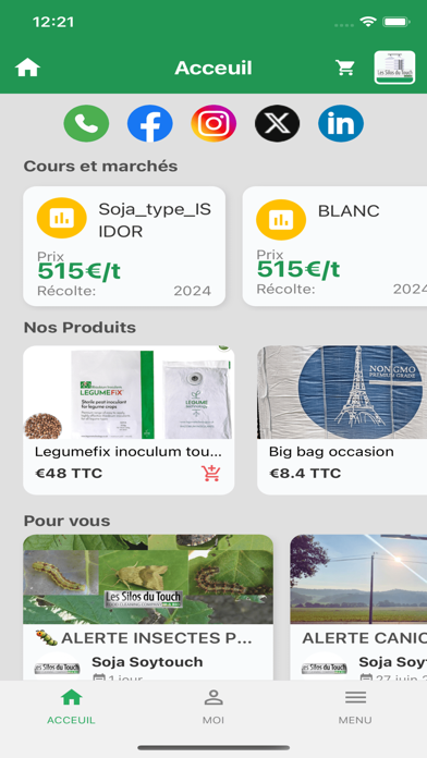 Les Silos du Touch Screenshot