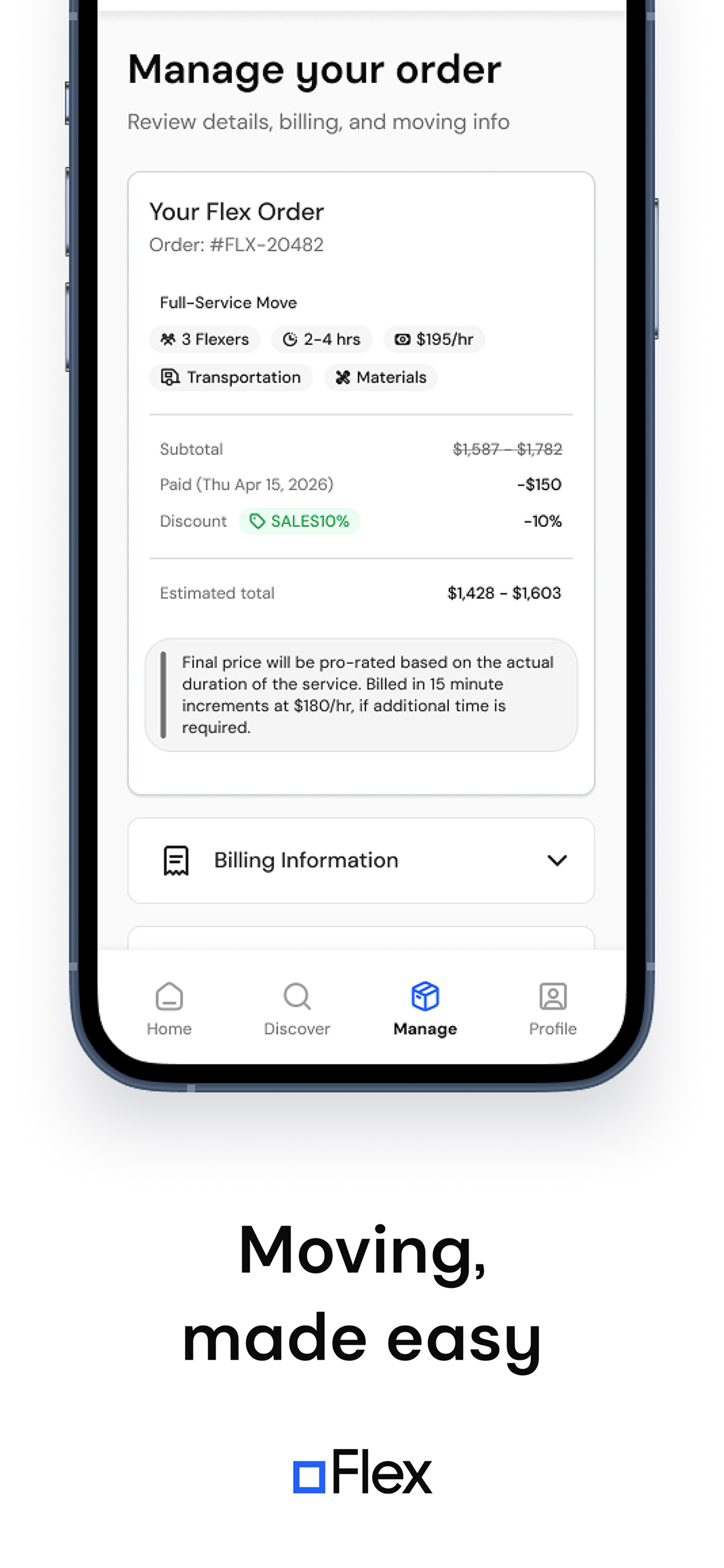 Flex Moving & Storage screenshot 6