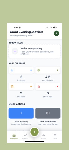headacheMD screenshot