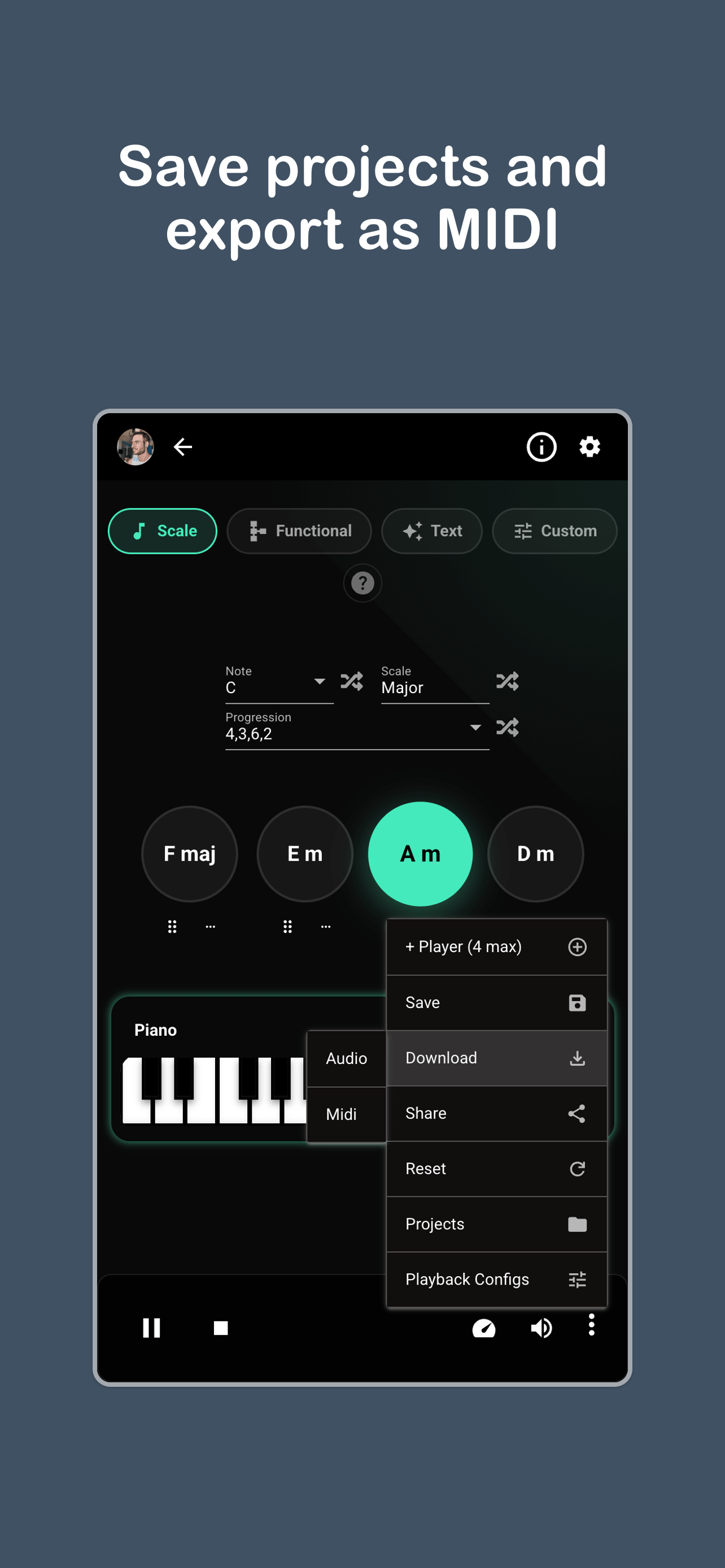 Harmony Lab:Chord Progressions screenshot 4