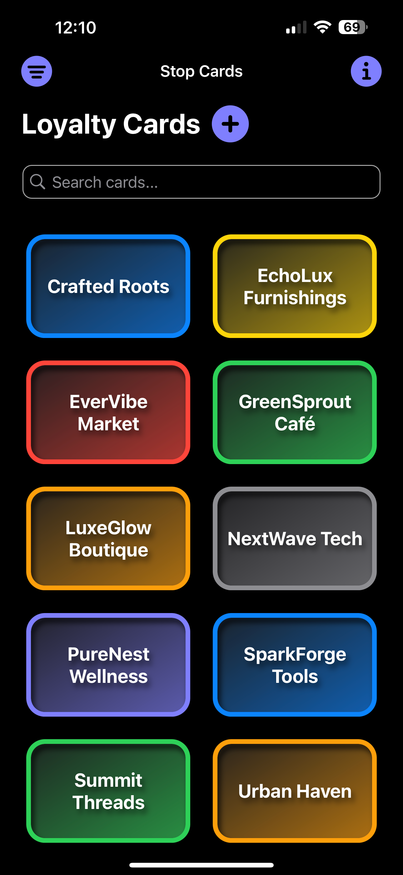 Stop Cards screenshot 3