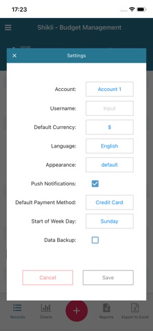 Shikli - Budget Management screenshot