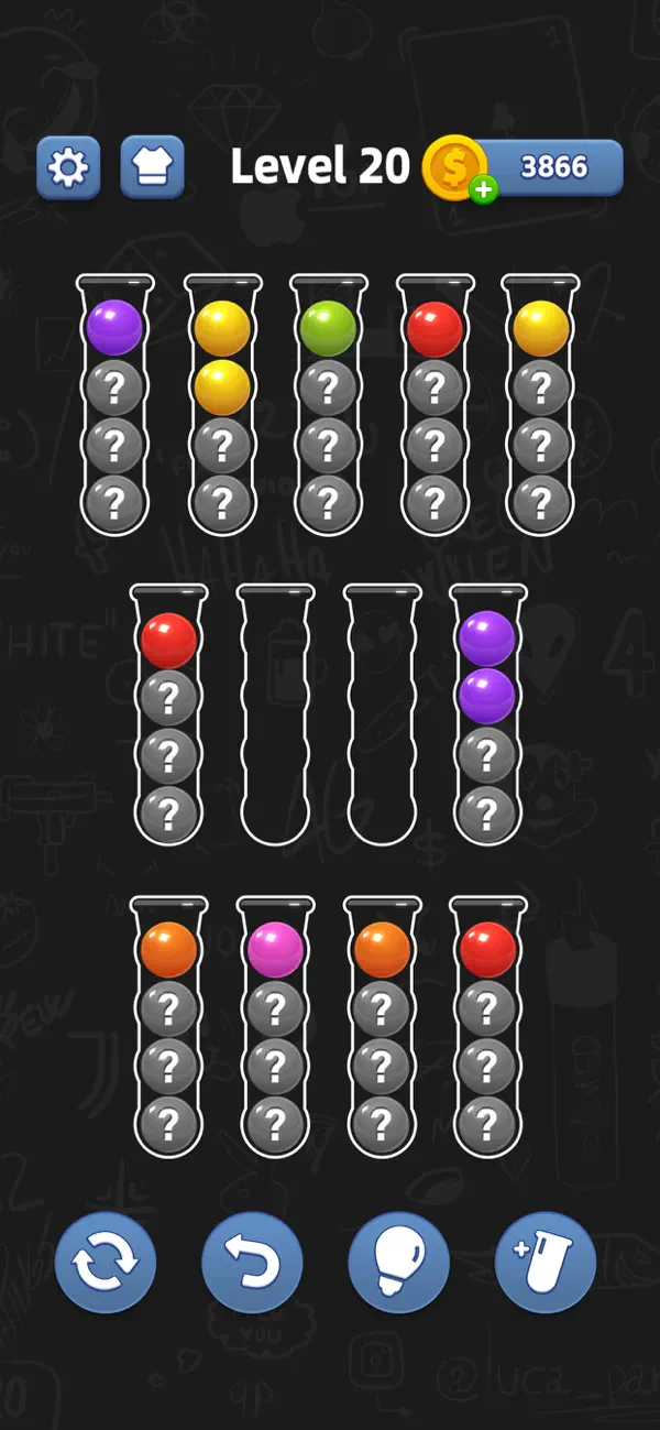 Screenshot #3 pour Ball Sort - Color Games
