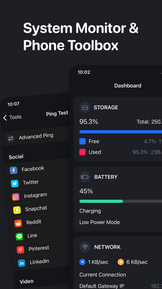 #1. CPU Z: Device Monitor x Dasher (iOS) 由: LE NGUYEN QUANG PHUOC