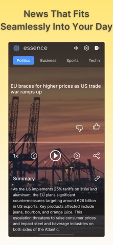 Essence: Daily News screenshot