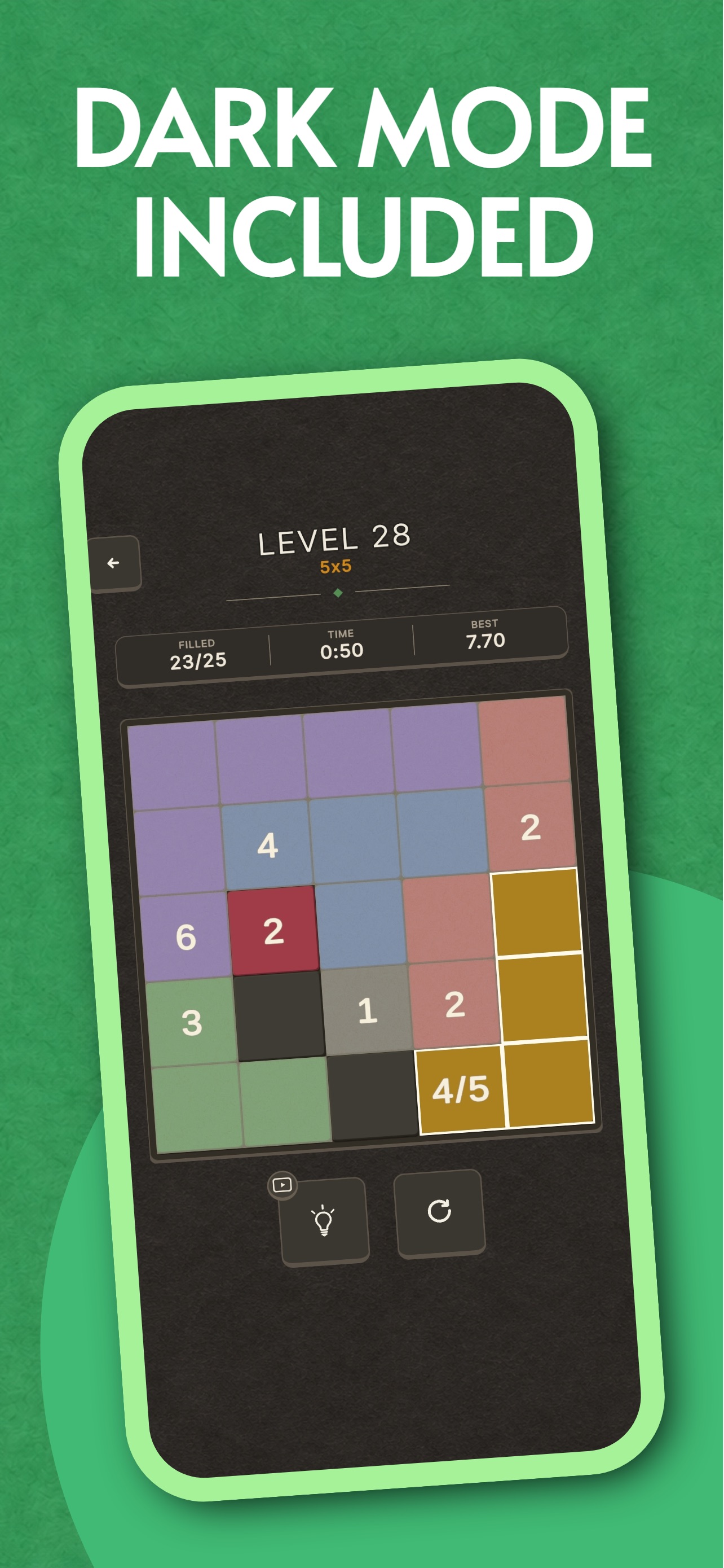 Screenshot 5 of Fillomino Go
