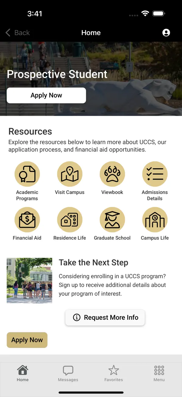 Screenshot #2 pour UCCS Mobile