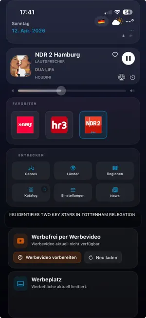RadioTuner Pro Plus–Live Radio screenshot 1