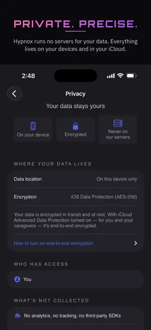 Lactis: Private Baby Tracker screenshot 3