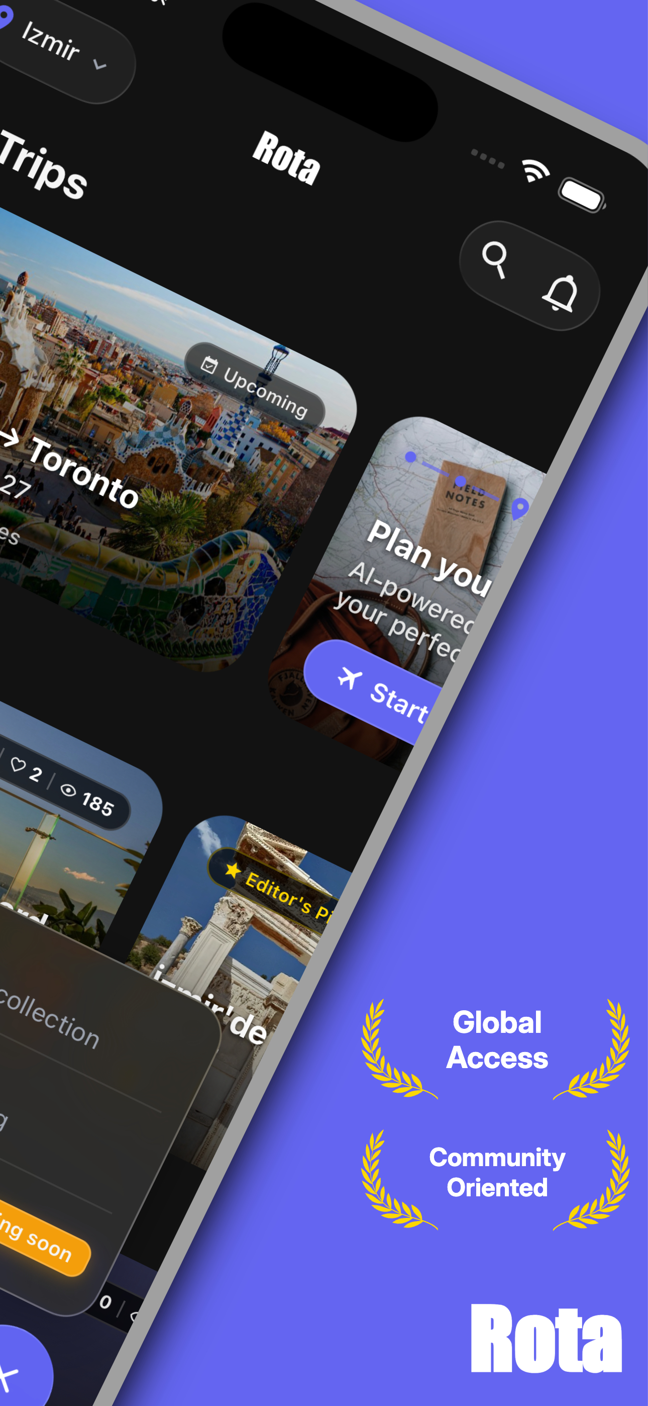 Rota - Travel Guide & Planner