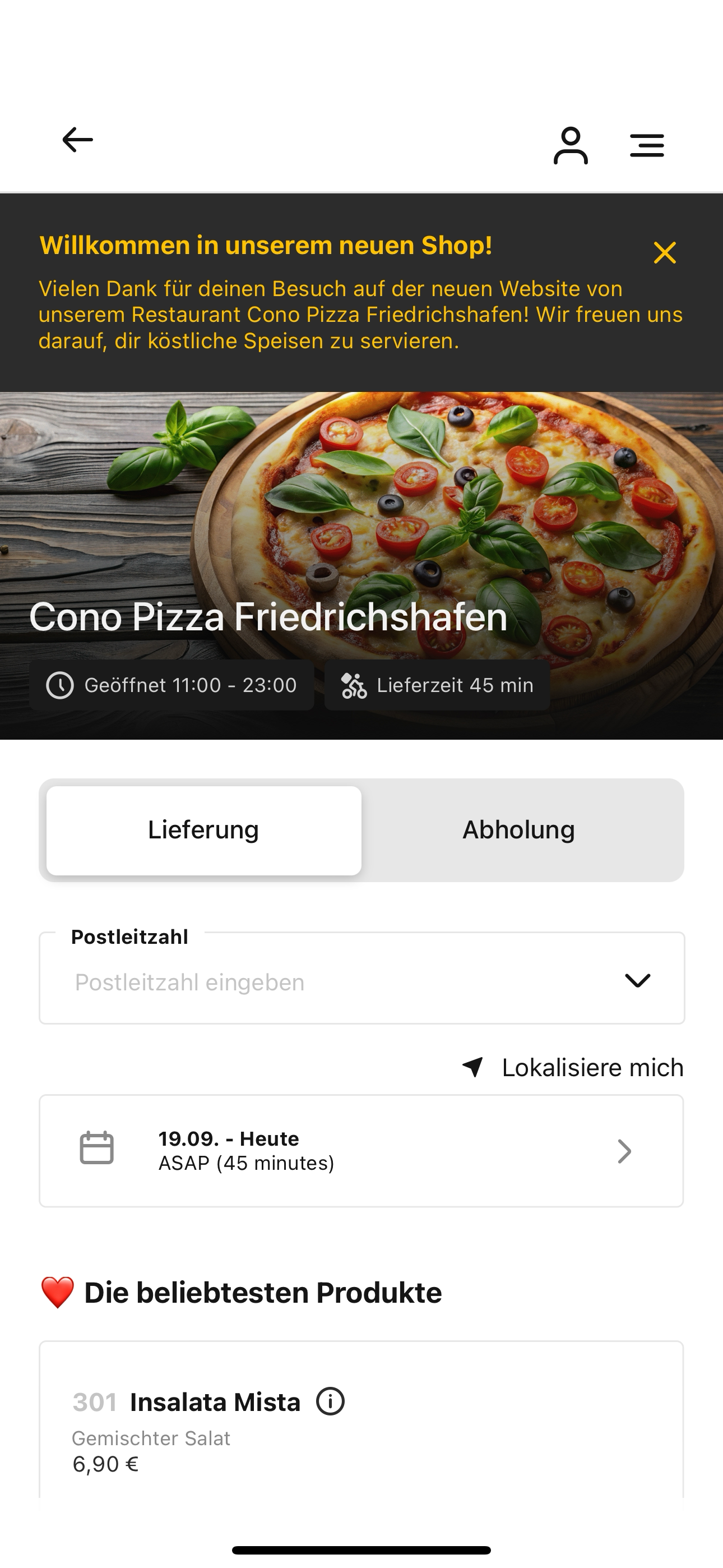 Cono Pizza