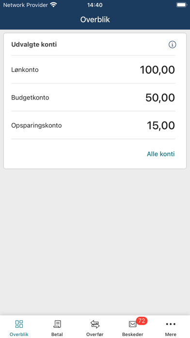 Lægernes Bank Screenshot