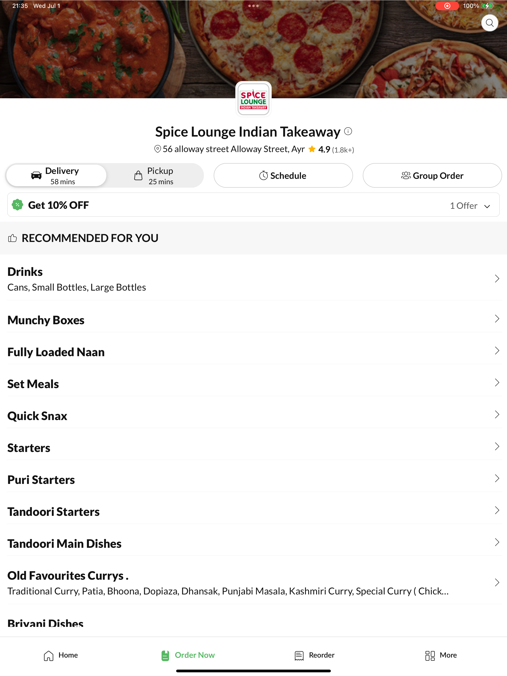 Spice Lounge Indian Takeaway, screenshot 6