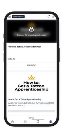 Certified Tattoo Academy iPhone screenshot