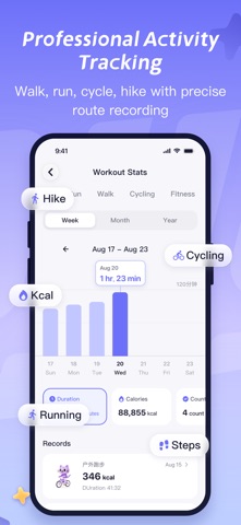 Joyway - Sleep, HRV & Workouts iPhone screenshot