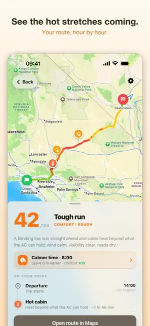 BreezyDrive: Road Trip Weather screenshot 1