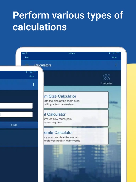 Construction Manager App iPad screenshot 5 - Business app