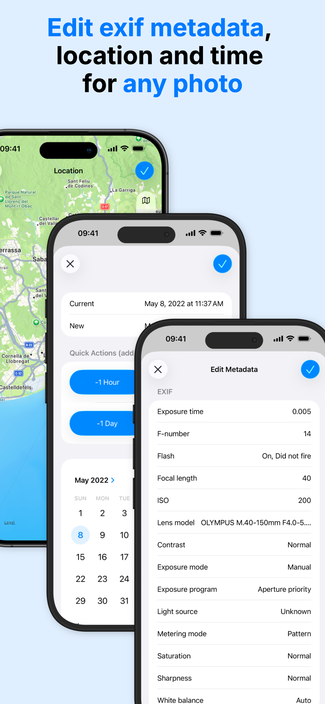 Exif Metadata Editor & IPTC